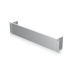 Imagen del panel ciego de bastidor Ubiquiti UACC-RACK-PANEL-BLANK-2U, un accesorio para racks que cubre espacios vacíos en racks de 2U.