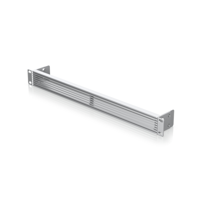 Ubiquiti UACC-RACK-PANEL-VENTED-1U accesorio de bastidor Panel ciego de relleno para rack con ventilación y bisagras (2U) 4 Vista frontal del Panel ciego Ubiquiti UACC-RACK-PANEL-VENTED-1U