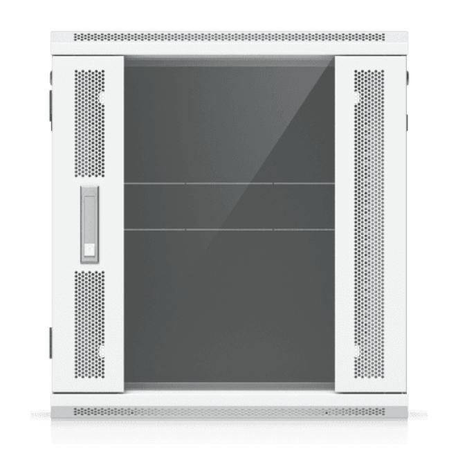 Ubiquiti Armario Rack de Pared 12U Blanco Imagen del Ubiquiti UACC-RACK-12U-WALL, un armario rack de pared con capacidad de 12U, color blanco. SKU: UACC-Rack-12U-Wall