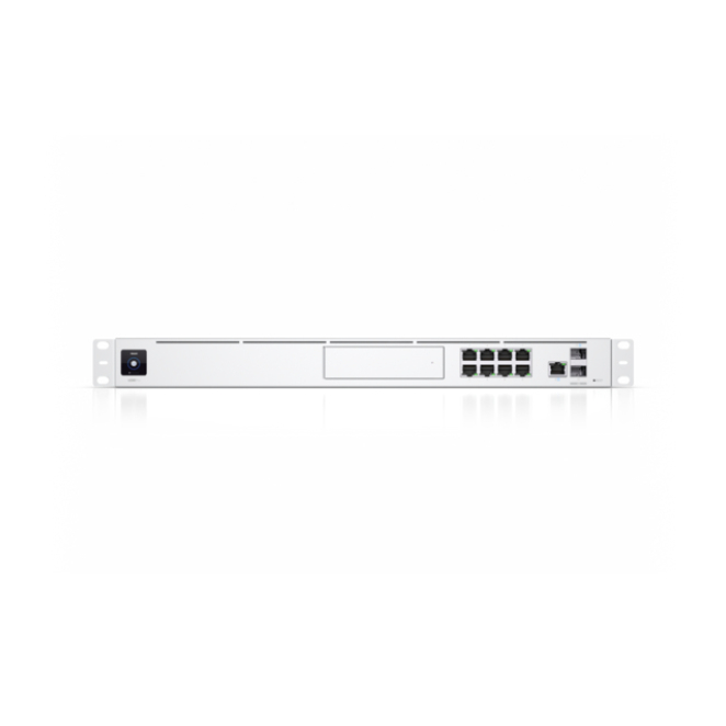 Ubiquiti UniFi Dream Machine Pro Gestionado Gigabit Ethernet (10/100/1000) Blanco 2 Ubiquiti UniFi Dream Machine Pro destacada por su montaje en rack y múltiples puertos