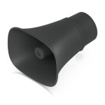 Altavoz blanco alámbrico de 1 vía Ubiquiti UP-AI-Horn-Speaker-B con conexión alámbrica. SKU: UP-AI-Horn-Speaker-B