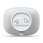 Altavoz alámbrico de Ubiquiti, modelo UP-AI-Horn-Speaker-W, en color blanco y diseño de bocina de 1 vía.