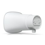 Altavoz alámbrico de Ubiquiti, modelo UP-AI-Horn-Speaker-W, en color blanco y diseño de bocina de 1 vía.