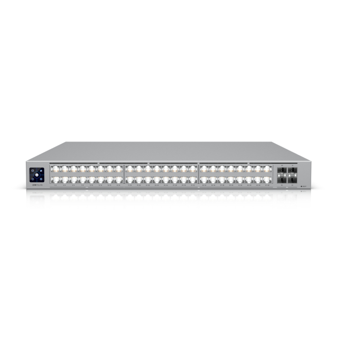 Ubiquiti UniFi Pro XG 48 Switch Gestionado L2/L3 10G Ethernet Imagen del Ubiquiti UniFi Pro XG 48, un switch gestionado de capa 2/3 con puertos de 10G Ethernet, SKU USW-Pro-XG-48
