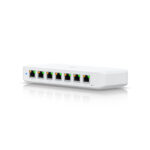 Ubiquiti Ultra 210W con gestión L2, Gigabit Ethernet (10/100/1000) y PoE en color blanco, SKU USW-Ultra-210W-UK
