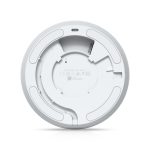 Imagen de la cámara de seguridad IP Ubiquiti AI 360, modelo UVC-AI-360-W, diseñada para interiores y exteriores con resolución de 1920x1920 píxeles, montada en techo o pared.