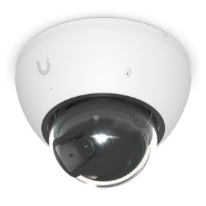 Cámara de seguridad Ubiquiti AI Dome, resolución 3840 x 2160 píxeles, montaje en techo o pared. SKU UVC-AI-Dome-W.