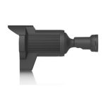 Cámara de seguridad IP Ubiquiti AI LPR en forma de bala, apta para interior y exterior, resolución 3840 x 2160 pixeles. SKU: UVC-AI-LPR-B