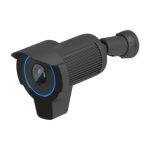 Cámara de seguridad IP Ubiquiti AI LPR en forma de bala, apta para interior y exterior, resolución 3840 x 2160 pixeles. SKU: UVC-AI-LPR-B