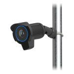 Cámara de seguridad IP Ubiquiti AI LPR en forma de bala, apta para interior y exterior, resolución 3840 x 2160 pixeles. SKU: UVC-AI-LPR-B