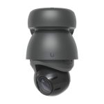 Cámara de seguridad IP Ubiquiti modelo AI PTZ esférica para interior y exterior con resolución de 3864 x 2160 pixeles y múltiples opciones de montaje, SKU UVC-AI-PTZ-B