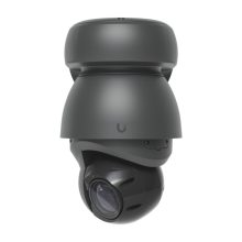 Cámara de seguridad IP Ubiquiti modelo AI PTZ esférica para interior y exterior con resolución de 3864 x 2160 pixeles y múltiples opciones de montaje, SKU UVC-AI-PTZ-B