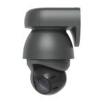 Cámara de seguridad IP Ubiquiti modelo AI PTZ esférica para interior y exterior con resolución de 3864 x 2160 pixeles y múltiples opciones de montaje, SKU UVC-AI-PTZ-B