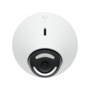 Cámara de seguridad IP Ubiquiti UVC-G5-Dome con resolución de 2688x1512 pixeles para montaje en techo o pared. SKU: UVC-G5-DOME