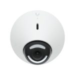Cámara de vigilancia Ubiquiti UVC-G5-DOME-3 con resolución de 2688 x 1512 píxeles, montada en techo o pared, para uso interior y exterior