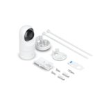 Vista de la cámara de seguridad IP Ubiquiti G5 Flex, apta para interior y exterior, resolución de 2688 x 1512 píxeles, SKU: UVC-G5-FLEX