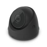 Cámara de seguridad Ubiquiti G5 Turret Ultra con resolución de 2688 x 1512 píxeles, instalada en techo o pared. SKU: UVC-G5-Turret-Ultra-B.