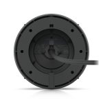 Cámara de seguridad Ubiquiti G5 Turret Ultra con resolución de 2688 x 1512 píxeles, instalada en techo o pared. SKU: UVC-G5-Turret-Ultra-B.