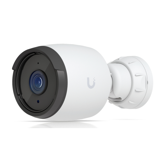 Ubiquiti G6 Bullet Cámara de Seguridad IP 4K Cámara de seguridad Ubiquiti G6 Bullet, forma de bala, resolución 3840 x 2160 píxeles, para interior y exterior, SKU UVC-G6-Bullet-W