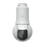 Cámara de seguridad IP Ubiquiti G6 PTZ esférica, para interior y exterior, con resolución 3864 x 2160 píxeles, se puede montar en techo, pared o poste, SKU UVC-G6-PTZ-W
