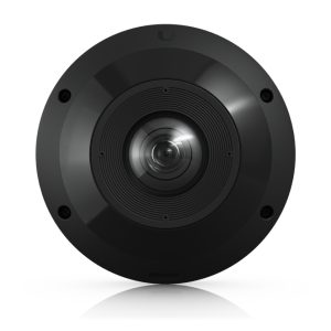 Detalle de la cámara de seguridad IP Ubiquiti G6 Pro 360 con resolución 3504 x 3504 para instalación interior y exterior, SKU UVC-G6-Pro-360-B