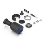 Imagen de la cámara de seguridad IP Ubiquiti G6 Pro Bullet UVC-G6-Pro-B, resolución 4K de 3840 x 2160 píxeles, montable en techo, pared o poste.