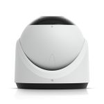 Imagen de la Ubiquiti G6 Turret, una cámara de seguridad IP para interior y exterior con resolución de 3864 x 2160 píxeles, compatible con montaje en techo o pared. SKU: UVC-G6-Turret-W
