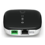 Ubiquiti WaveFiber ONU convertidor de medio 2488 Mbit/s, 1490 nm, colores negro y blanco. SKU: Wave-Fiber-ONU-20