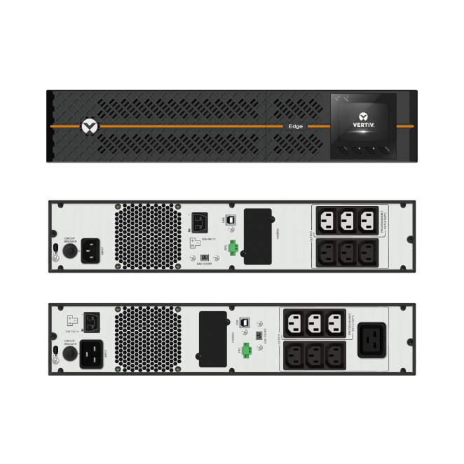 Vertiv Liebert SAI EDGE de 2200 VA 1980 W line interactive de montaje en torre/rack AVR 2 Vertiv Liebert SAI EDGE de 2200 VA 1980 W line interactive de montaje en torre/rack AVR interfase AVR