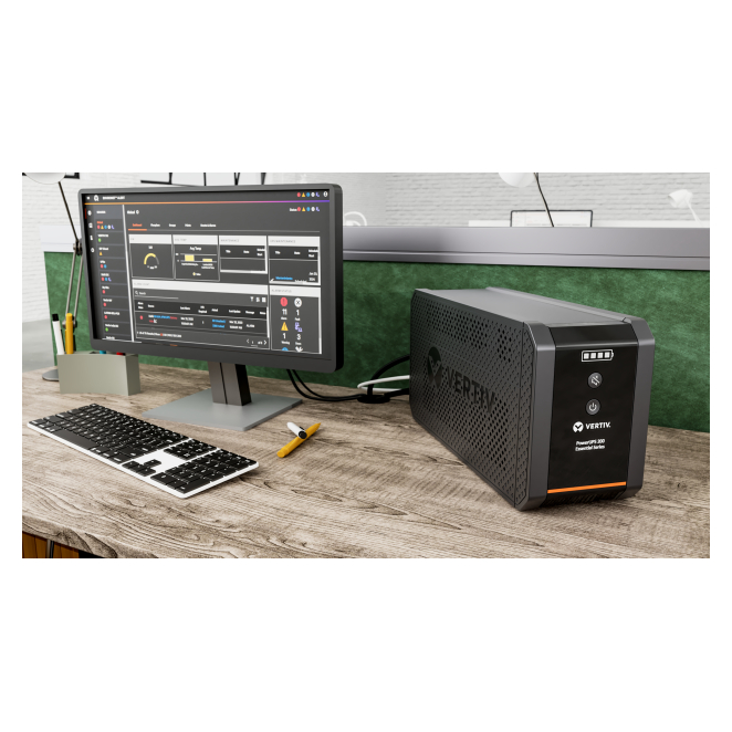 Vertiv PSA6E-2200IT-SCH sistema de alimentación ininterrumpida (UPS) Línea interactiva 2,2 kVA 1225 W 5 salidas AC 4 Experiencia de usuario - UPS Vertiv