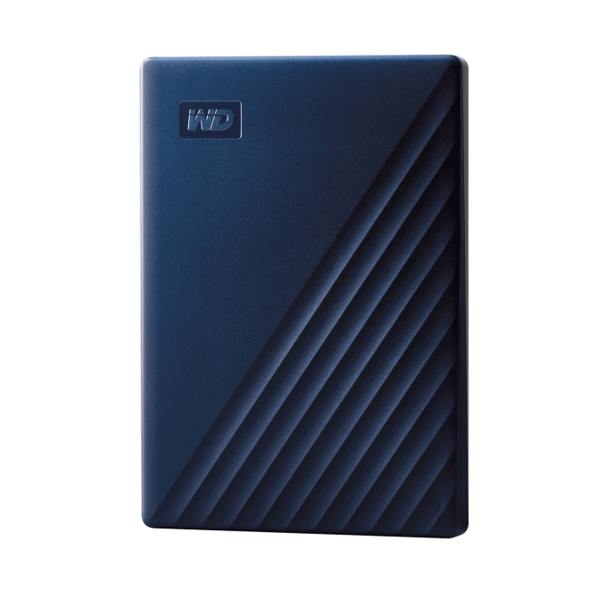 Western Digital disco duro externo My Passport para Mac 2 TB USB 3.2 Gen 1 azul Disco duro externo Western Digital My Passport para Mac con 2 TB de capacidad, conexiones USB Type-A y USB Type-C 3.2 Gen 1 (3.1 Gen 1) y color azul. SKU: WDBA2D0020BBL-WESN