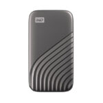 Disco duro externo Western Digital My Passport, 4 TB, USB Tipo C 3.2 Gen 2, gris, SKU WDBAGF0040BGY-WESN