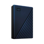 Disco duro externo Western Digital My Passport de 6 TB en color azul con interfaz Micro-USB B 3.2 Gen 1. SKU: WDBK6C0060BBL-WESN