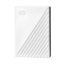 Disco duro externo Western Digital My Passport WDBR9S0060BWT-WESN de 6 TB, color blanco, con conexión Micro-USB B 3.2 Gen 1.