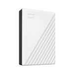 Disco duro externo Western Digital My Passport WDBR9S0060BWT-WESN de 6 TB, color blanco, con conexión Micro-USB B 3.2 Gen 1.