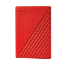 Western Digital My Passport disco duro externo 2 TB con puerto 3.2 Gen 1, color rojo, modelo WDBYVG0020BRD-WESN
