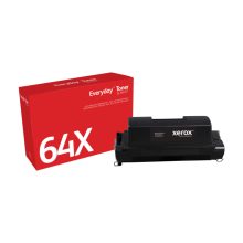 Toner Xerox Everyday negro de alta capacidad compatible con HP 64X, SKU 006R03624