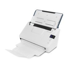 Escáner Xerox D35 en color blanco con alimentador automático de documentos (ADF) y resolución de 600 x 600 DPI - SKU 100N03729
