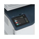 Imagen de la impresora multifuncional inalámbrica Xerox C235 con capacidad de 22 ppm, incluyendo funciones de copia, impresión, escaneado y fax. SKU: C235V_DNI.