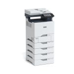 Vista del Xerox VersaLink C625, dispositivo multifunción láser que ofrece copia, impresión, escaneado y fax a doble cara, con capacidad para 650 hojas. SKU: C625V_DN