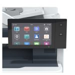Vista del Xerox VersaLink C625, dispositivo multifunción láser que ofrece copia, impresión, escaneado y fax a doble cara, con capacidad para 650 hojas. SKU: C625V_DN