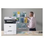 Vista del Xerox VersaLink C625, dispositivo multifunción láser que ofrece copia, impresión, escaneado y fax a doble cara, con capacidad para 650 hojas. SKU: C625V_DN