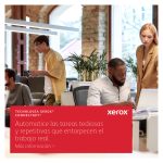 Vista del Xerox VersaLink C625, dispositivo multifunción láser que ofrece copia, impresión, escaneado y fax a doble cara, con capacidad para 650 hojas. SKU: C625V_DN