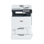 Vista del Xerox VersaLink C625, dispositivo multifunción láser que ofrece copia, impresión, escaneado y fax a doble cara, con capacidad para 650 hojas. SKU: C625V_DN