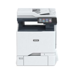 Vista del Xerox VersaLink C625, dispositivo multifunción láser que ofrece copia, impresión, escaneado y fax a doble cara, con capacidad para 650 hojas. SKU: C625V_DN