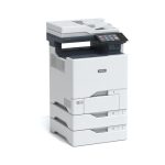 Vista del Xerox VersaLink C625, dispositivo multifunción láser que ofrece copia, impresión, escaneado y fax a doble cara, con capacidad para 650 hojas. SKU: C625V_DN
