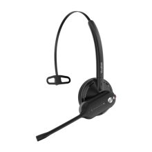Yealink WH63 auriculares UC inalámbricos, incluye ganchos de oreja, diadema, banda para cuello y base de carga en color negro, SKU 1208646