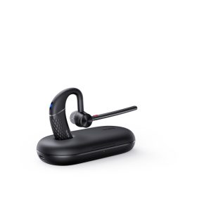 Auriculares inalámbricos Yealink BH71 de color negro con gancho de oreja, ideales para oficina o centro de llamadas, Bluetooth y USB Tipo C. SKU 1208651.