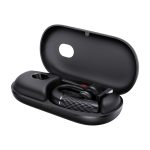 Auriculares inalámbricos Yealink BH71 Pro con gancho de oreja, ideales para oficina o centro de llamadas con USB Tipo C y Bluetooth, en color negro. SKU 1208652