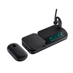 Auriculares inalámbricos Yealink BH71 Workstation Pro con gancho de oreja, USB Tipo C y Bluetooth en color negro, SKU 1208654